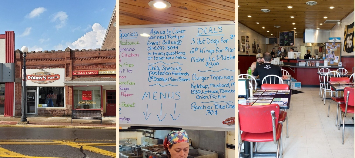 Daddy's Main Street Hot Dog Clarion